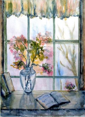 Outside the window is autumn. Krutov Andrey