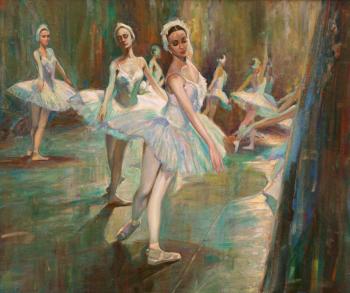 oment of beauty (ballet Swan Lake) (The Girl Behind The Scenes). Gibet Alisa