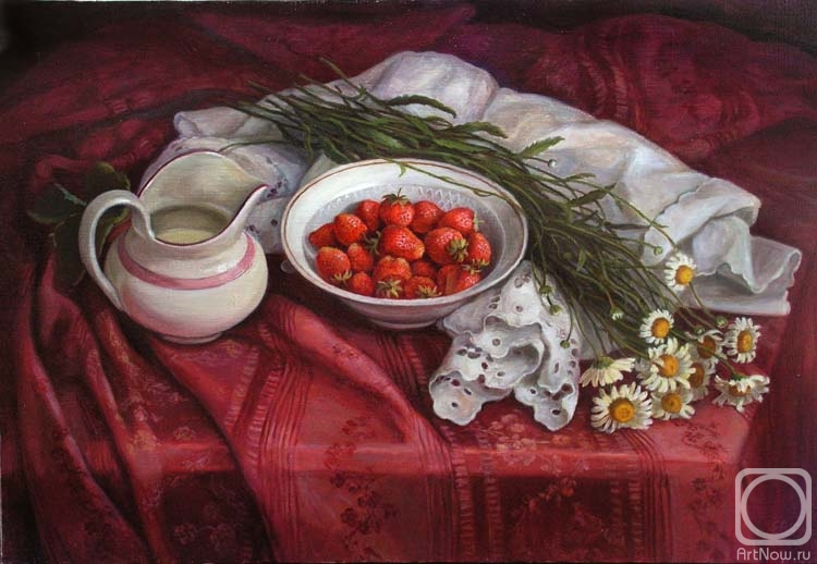 Shumakova Elena. Bunch and strawberry