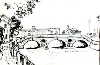 Illustrations for the novel �White Nights� by Fyodor Dostoyevsky- 13/74