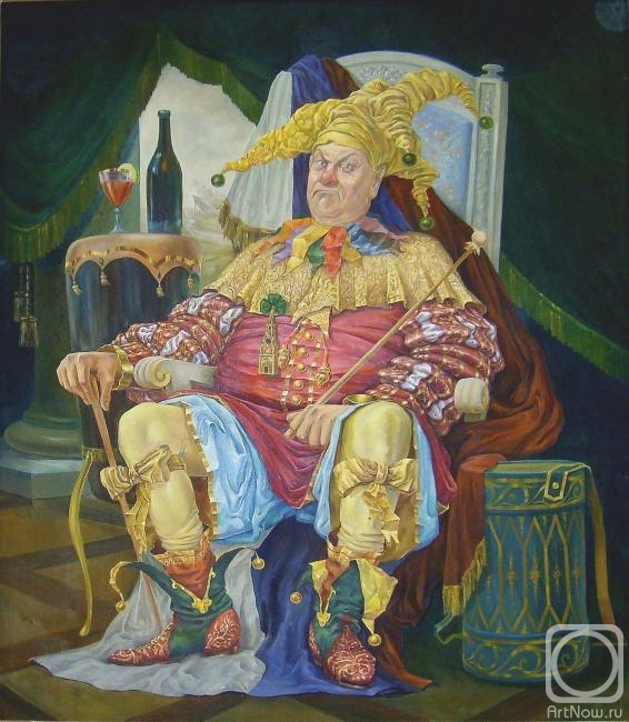 Akenshin Igor. Ceremonial portrait of the Russian