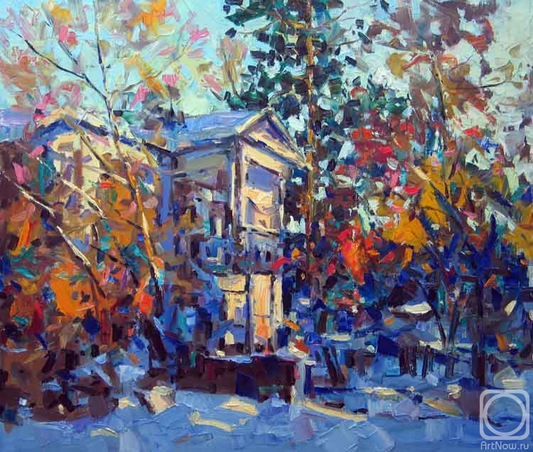 Knecht Aleksander. Winter, hello!