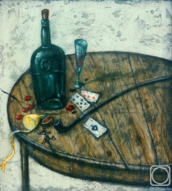 Krasavin-Belopolskiy Yury. Still life "Gusarsky"
