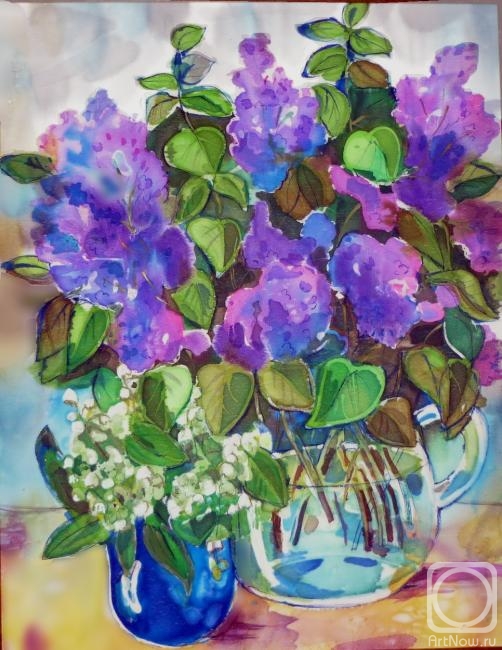 Ripa Elena. Lilacs and lilies of the valley