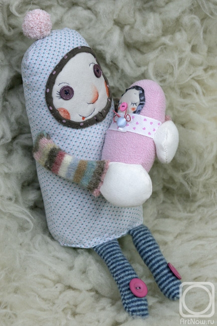 Goncharova Katherina. Mama Doll with Ping Baby