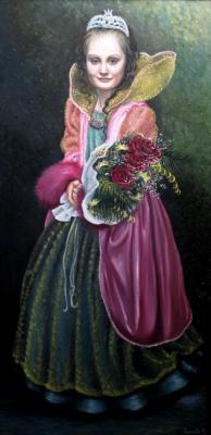 Portrait in suit. Bakaeva Yulia