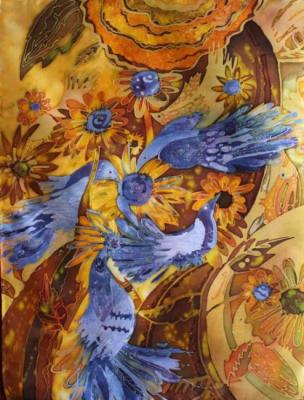 The blue bird. Volosiuk Svetlana