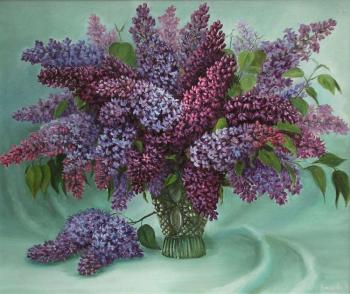 Lilac (Beautiful Bouquet Of Lilac). Bakaeva Yulia