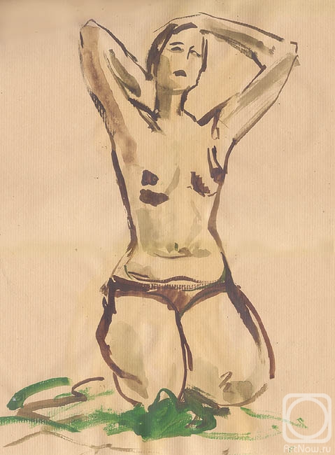 Karaceva Galina. Nude 9