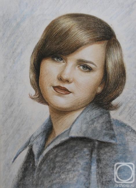 Bakaeva Yulia. Portrait of Olesya