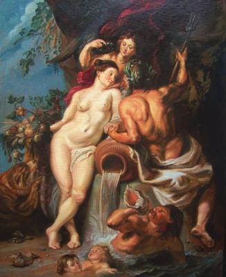 Copy of P. Rubens "Union of Earth and Water"