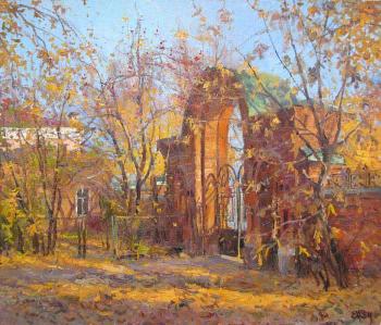 Autumn near the gates. Efremov Alexey