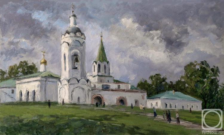 Serebrennikova Larisa. Kolomenskoye. Before a thunderstorm