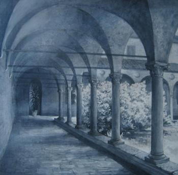 From the series "The monastery courtyard". Luchkina Olga