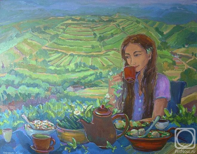 Kleymenova Elena. Tea in the Valley