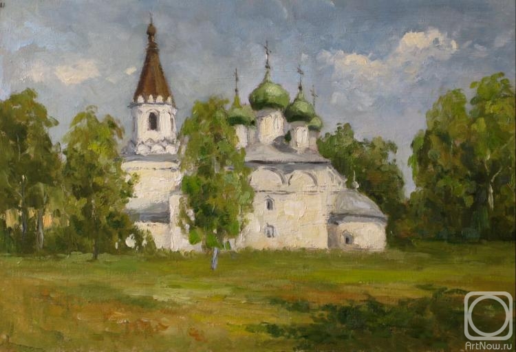 Serebrennikova Larisa. Summer Day (Women's Gorny Monastery, Vologda)