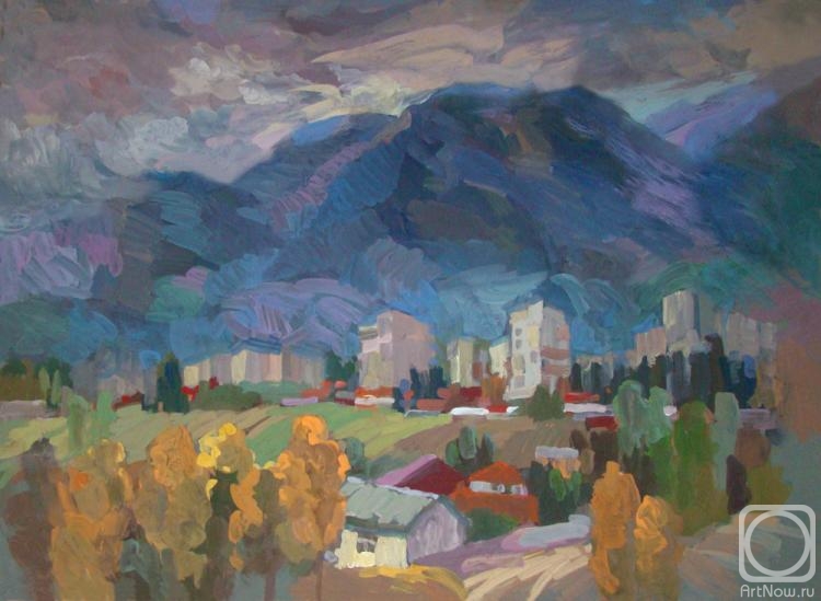 Volfson Pavel. Crimean landscape (etude)