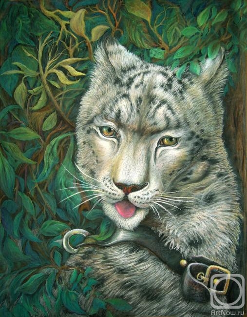 Dementiev Alexandr. Gulia the cute snow leopard