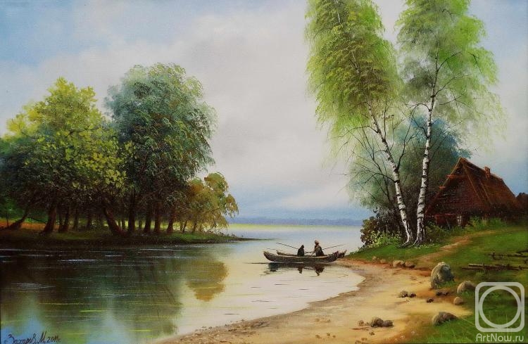 Zaharov Mihail. By the river
