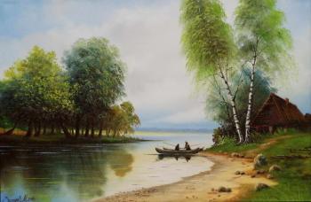 By the river. Zaharov Mihail