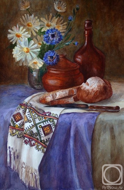 Krasnova Yulia. Grandmother's bread