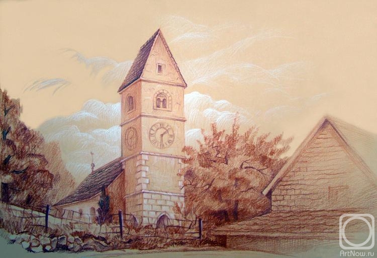 Volfson Pavel. Oberbipp. Old Church