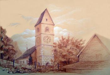 Oberbipp. Old Church. Volfson Pavel