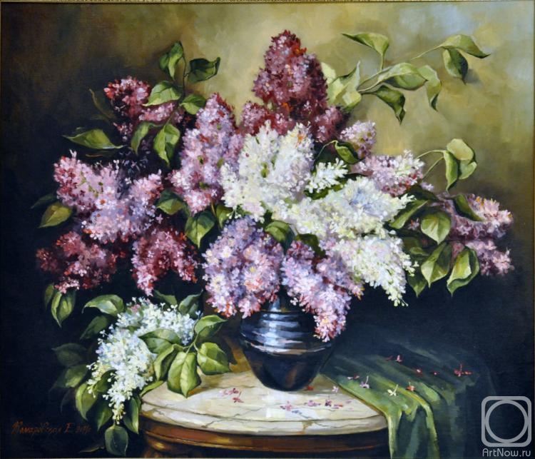 Komarovskaya Yelena. Lilac bouquet