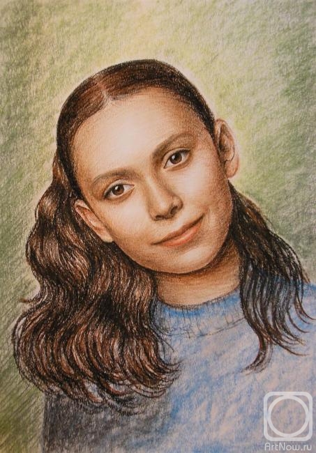 Bakaeva Yulia. Portrait of Olga