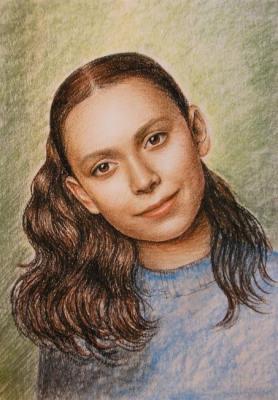 Portrait of Olga. Bakaeva Yulia