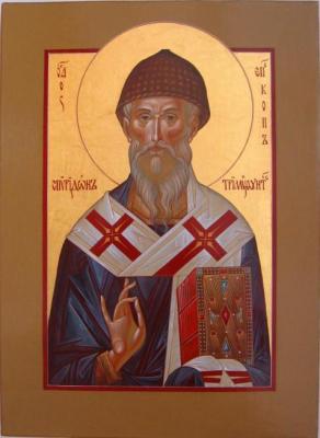 Saint Spyridon, Bishop of Trimifunt