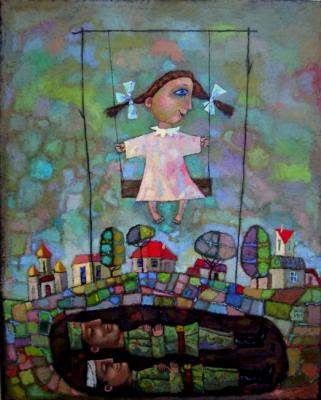 Earring with Malaya Bronna and Vitka with Mokhova