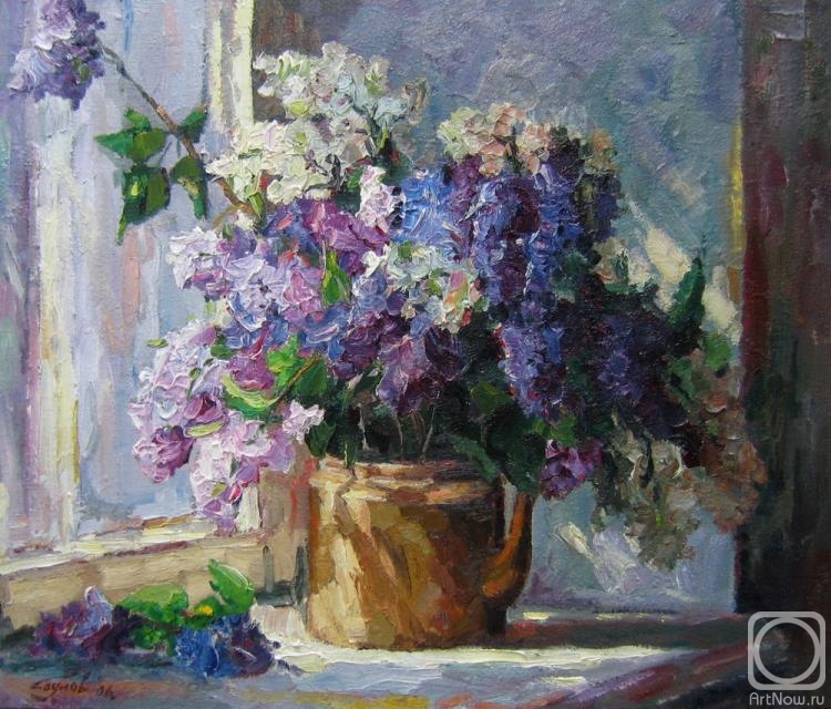 Кончаловский картина сирень на окне