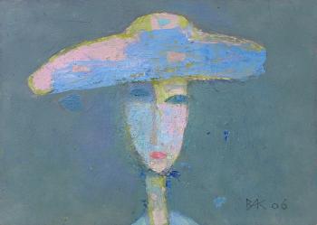 The girl in a hat. Karnachev Vladimir