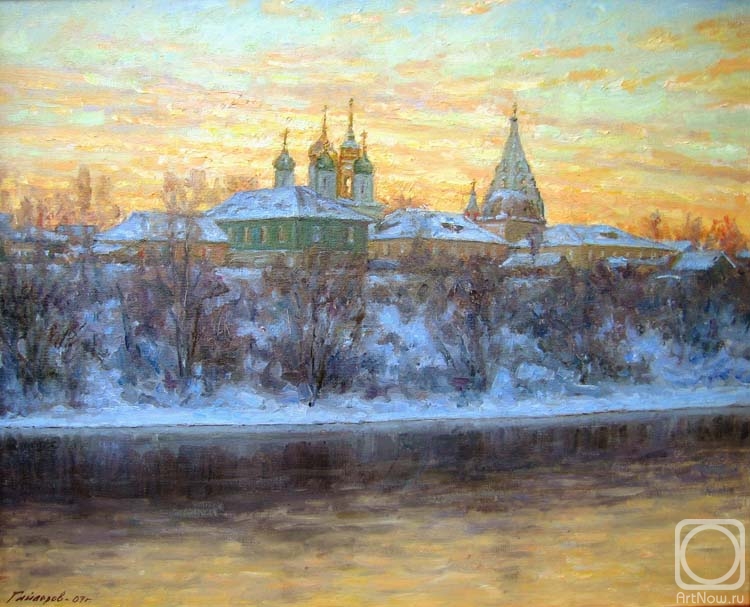 Gaiderov Michail. A quiet winter evening... Kolomna