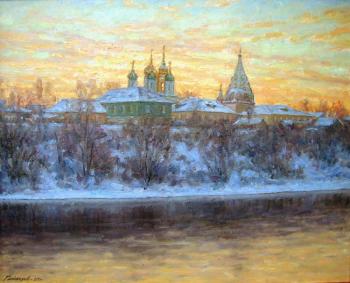 A quiet winter evening... Kolomna. Gaiderov Michail
