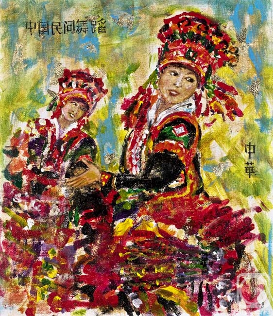 Volkhonskaya Liudmila. Chinese Folk Dance