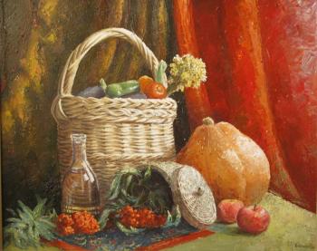 Still life with vegetables. Bakaeva Yulia