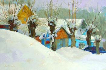 Snow winter. Roshina-Iegorova Oksana