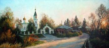 Evening Bells. Church of the Kazan Mother of God in the Kazan village. Fedorenkov Yury