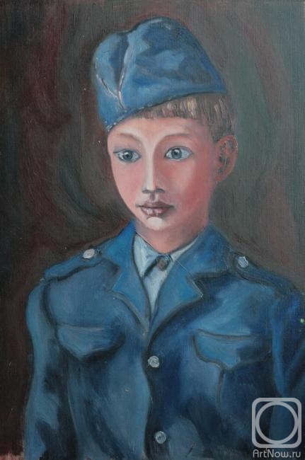 Klenov Valeriy. Portrait of son Andrew