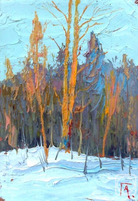 Golovchenko Alexey. Winter motif (etude)