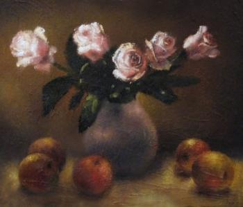 The roses and the apples. Ivanova Olga