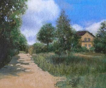 The outskirts of the village of Radomlya. Summer Etude No2. Tarnovsky Dmitriy