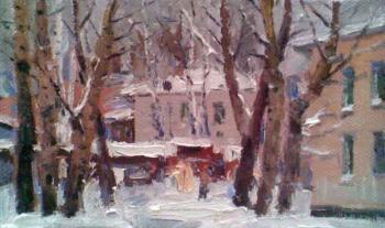 Картина «Соседний дворик»