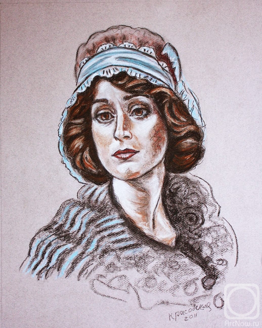 Krasovskaya Tatyana. Portrait of a Woman