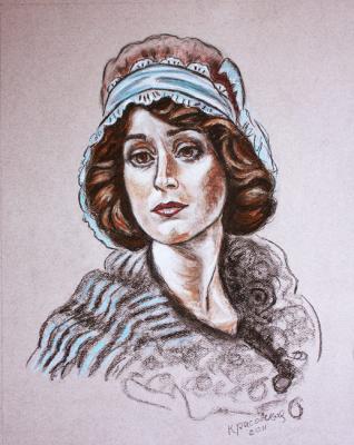 Portrait of a Woman. Krasovskaya Tatyana