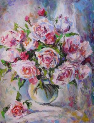 Delicate roses. Kruglova Svetlana
