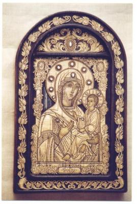 Our Lady of Tikhvin. Piankov Alexsandr
