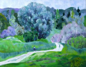 Village Road. Isaev Gennadiy